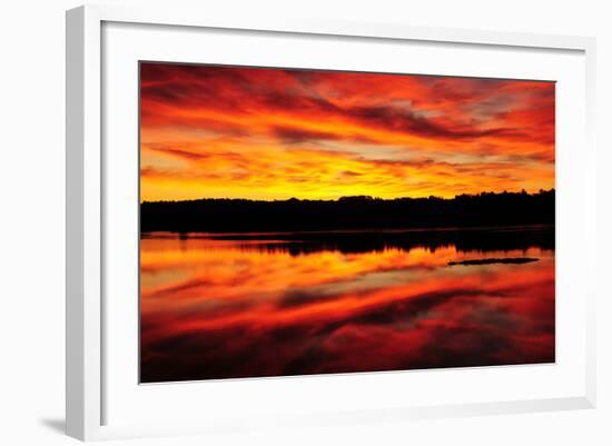 Sunset-Michel Hersen-Framed Photographic Print