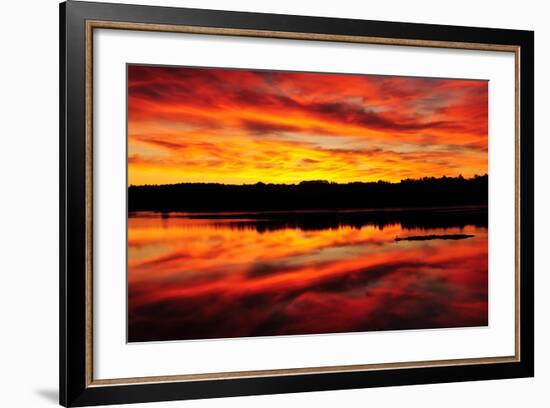 Sunset-Michel Hersen-Framed Photographic Print