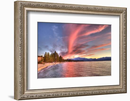 Sunset.-Tom Norring-Framed Photographic Print