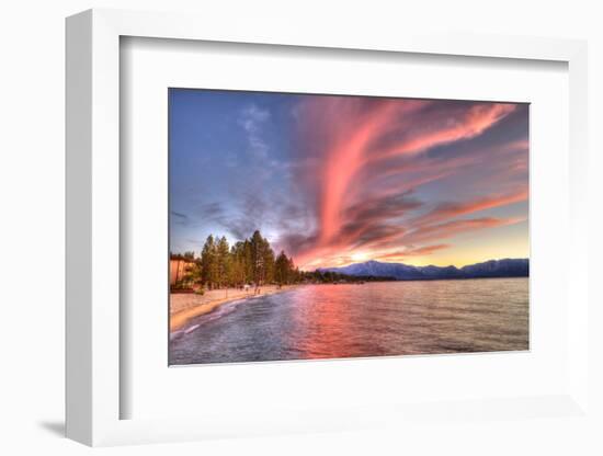 Sunset.-Tom Norring-Framed Photographic Print