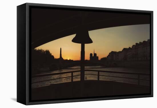 Sunset-Sebastien Lory-Framed Premier Image Canvas