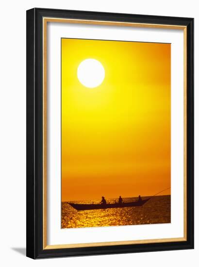 Sunset-Tony Camacho-Framed Photographic Print