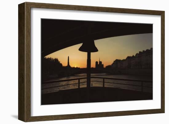 Sunset-Sebastien Lory-Framed Photographic Print