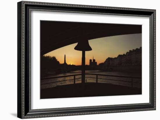 Sunset-Sebastien Lory-Framed Photographic Print