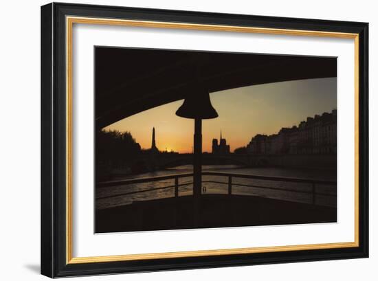 Sunset-Sebastien Lory-Framed Photographic Print