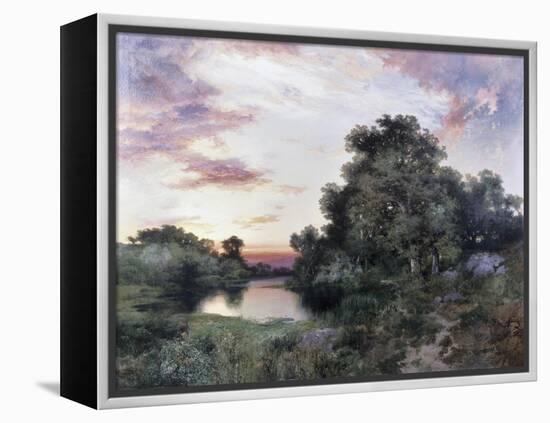 Sunset-Thomas Moran-Framed Premier Image Canvas