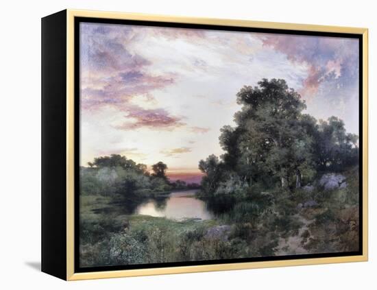 Sunset-Thomas Moran-Framed Premier Image Canvas