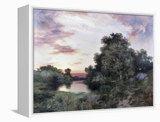 Sunset-Thomas Moran-Framed Premier Image Canvas