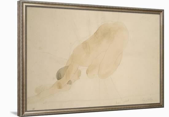 Sunset-Auguste Rodin-Framed Premium Giclee Print