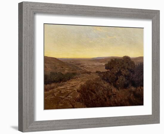 Sunset-Elmer Wachtel-Framed Art Print