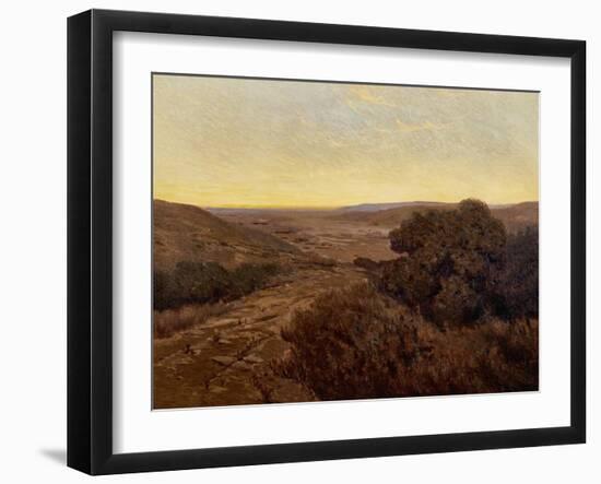 Sunset-Elmer Wachtel-Framed Art Print