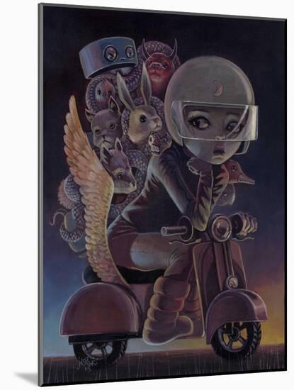 Sunset-Aaron Jasinski-Mounted Art Print