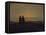 Sunset-Caspar David Friedrich-Framed Premier Image Canvas