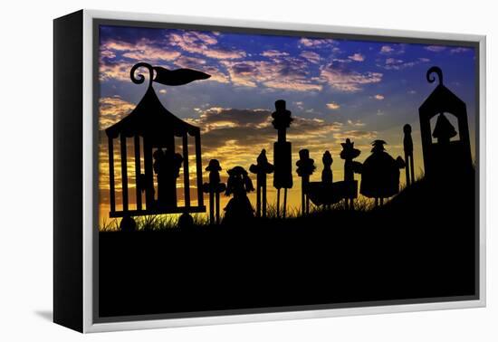 Sunset-Carrie Webster-Framed Premier Image Canvas