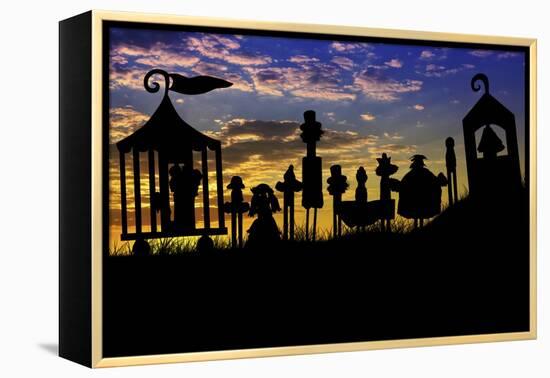 Sunset-Carrie Webster-Framed Premier Image Canvas