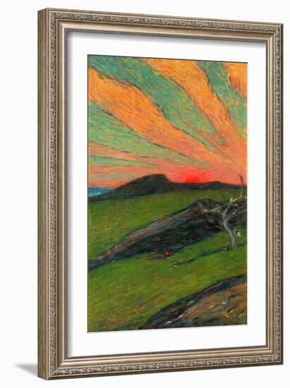 Sunset-Karl Nordstrom-Framed Giclee Print