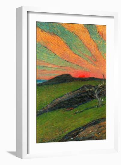 Sunset-Karl Nordstrom-Framed Giclee Print