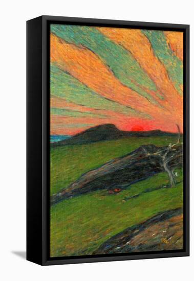 Sunset-Karl Nordstrom-Framed Premier Image Canvas