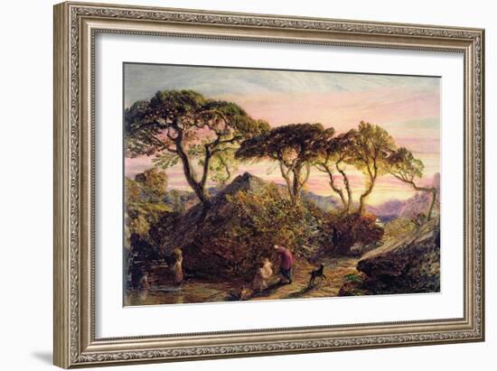 Sunset-Samuel Palmer-Framed Giclee Print