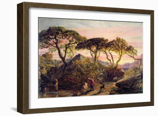 Sunset-Samuel Palmer-Framed Giclee Print