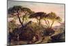 Sunset-Samuel Palmer-Mounted Giclee Print