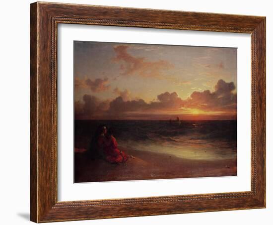 Sunset-Francis Danby-Framed Giclee Print