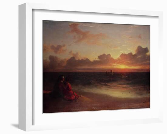 Sunset-Francis Danby-Framed Giclee Print