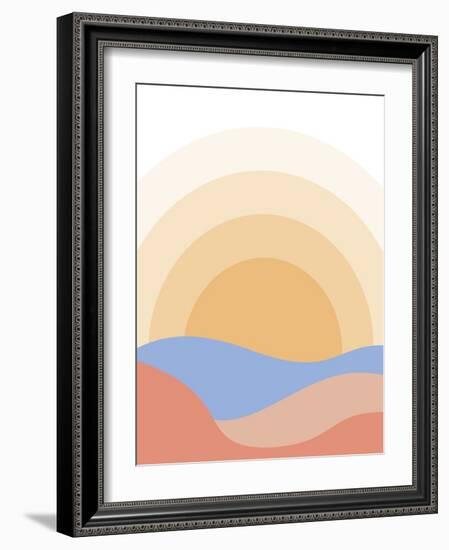 Sunset-Beth Cai-Framed Giclee Print