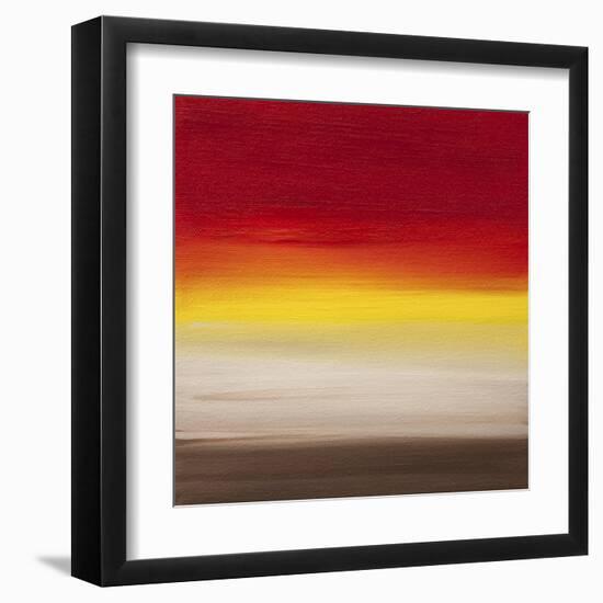 Sunsets - Canvas 1-Hilary Winfield-Framed Giclee Print