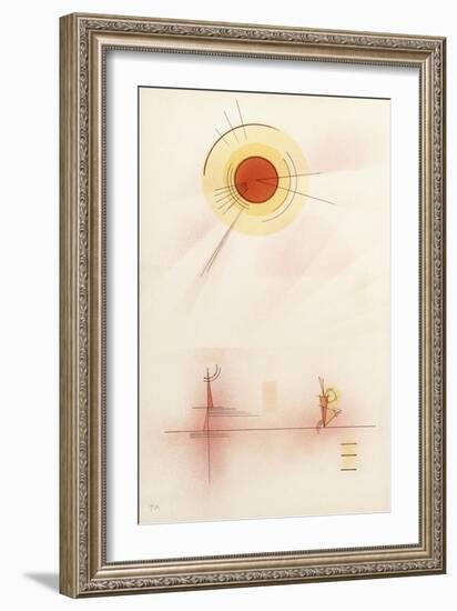 Sunshine, 1929-Wassily Kandinsky-Framed Giclee Print