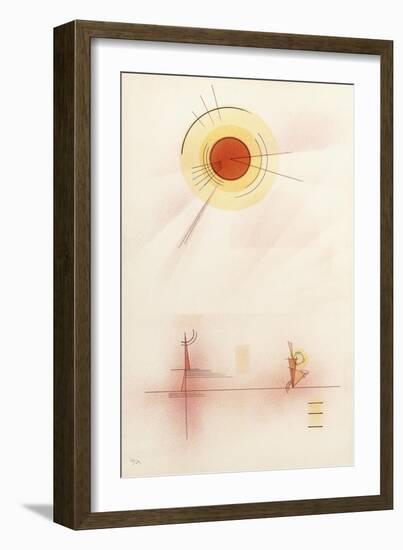 Sunshine, 1929-Wassily Kandinsky-Framed Giclee Print