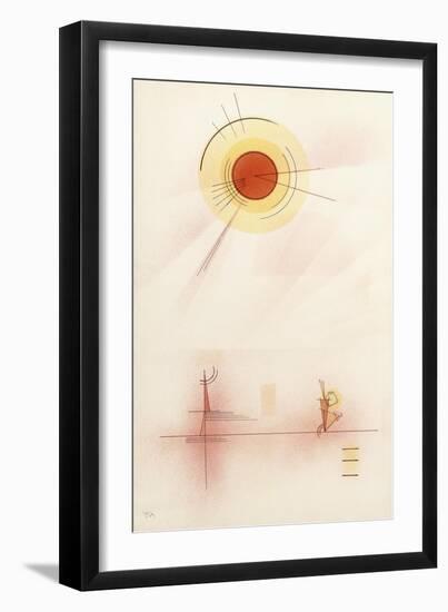 Sunshine, 1929-Wassily Kandinsky-Framed Giclee Print