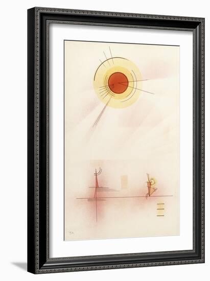 Sunshine, 1929-Wassily Kandinsky-Framed Giclee Print