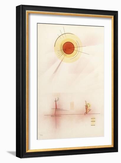 Sunshine, 1929-Wassily Kandinsky-Framed Giclee Print
