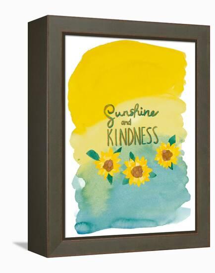 Sunshine and Kindness-Jen Bucheli-Framed Stretched Canvas