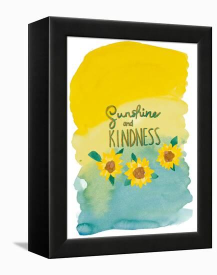 Sunshine and Kindness-Jen Bucheli-Framed Stretched Canvas