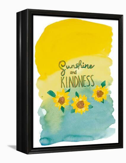 Sunshine and Kindness-Jen Bucheli-Framed Stretched Canvas