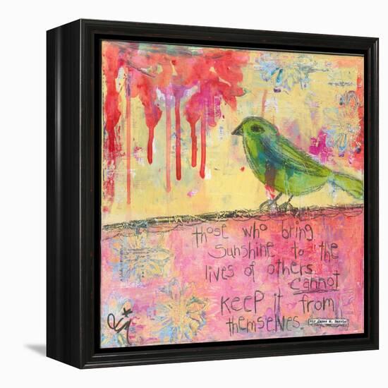 Sunshine Bird-Jennifer McCully-Framed Premier Image Canvas