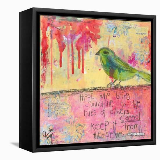 Sunshine Bird-Jennifer McCully-Framed Premier Image Canvas