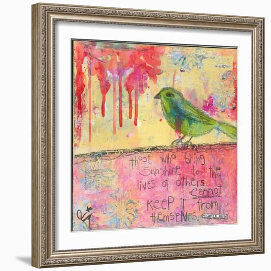 Sunshine Bird-Jennifer McCully-Framed Giclee Print