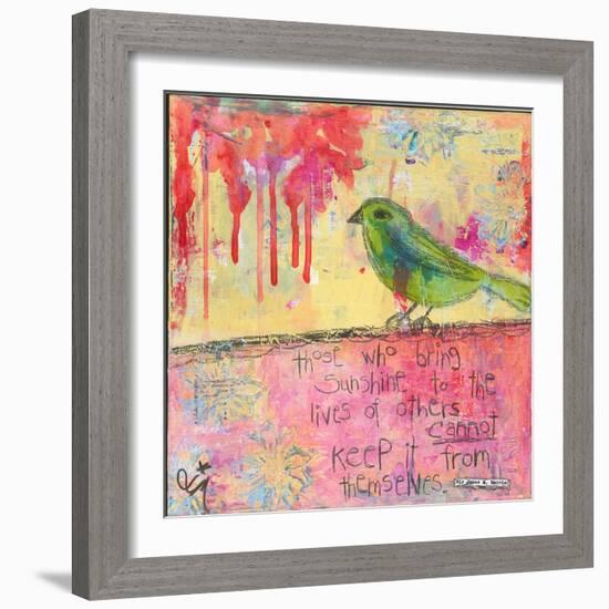 Sunshine Bird-Jennifer McCully-Framed Giclee Print