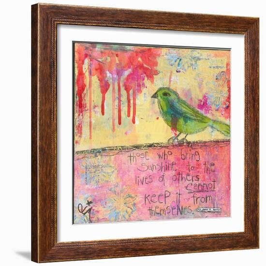 Sunshine Bird-Jennifer McCully-Framed Giclee Print