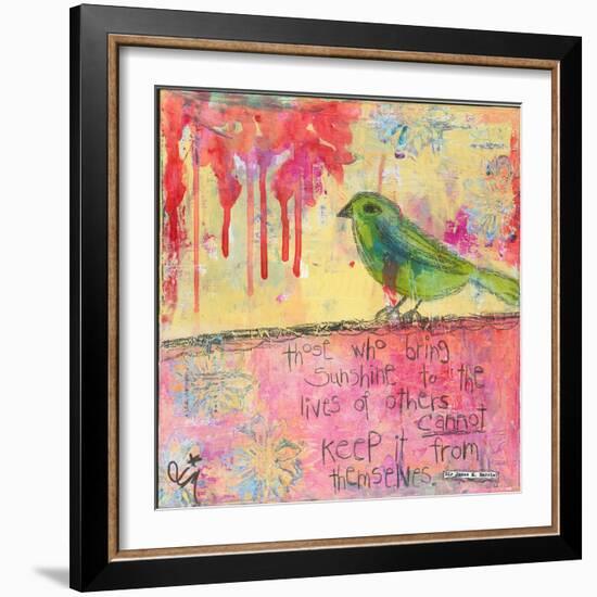 Sunshine Bird-Jennifer McCully-Framed Giclee Print