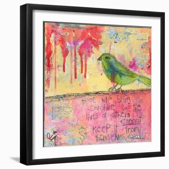 Sunshine Bird-Jennifer McCully-Framed Giclee Print