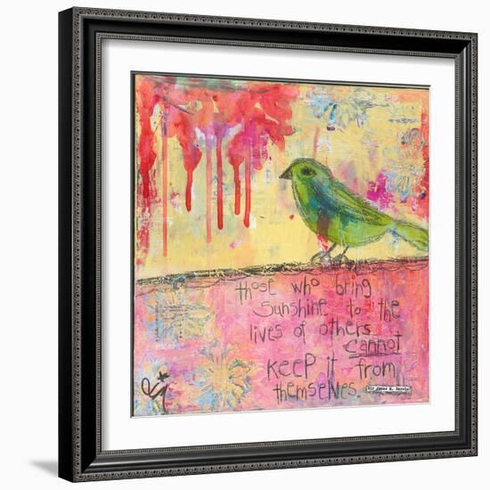 Sunshine Bird-Jennifer McCully-Framed Giclee Print