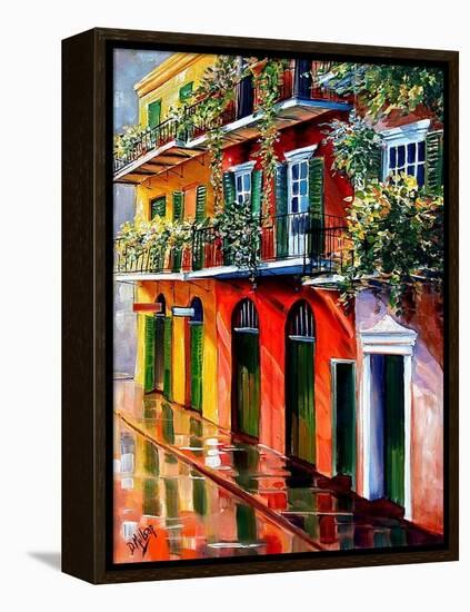 Sunshine In The French Quarter-Diane Millsap-Framed Stretched Canvas