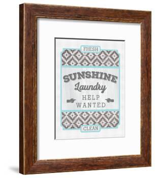 Sunshine Laundry II-Ashley Sta Teresa-Framed Art Print