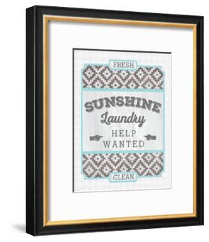 Sunshine Laundry II-Ashley Sta Teresa-Framed Art Print