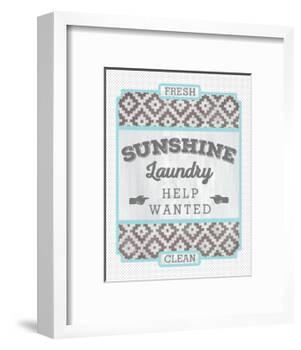 Sunshine Laundry II-Ashley Sta Teresa-Framed Art Print