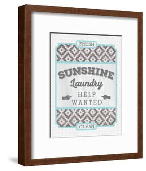 Sunshine Laundry II-Ashley Sta Teresa-Framed Art Print